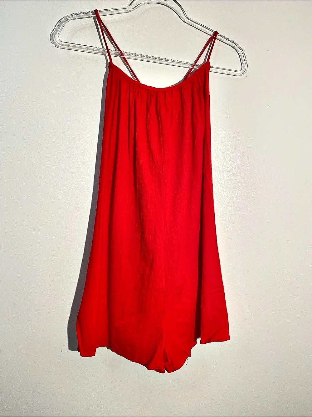 Klesis Red Romper Size Small NWOT